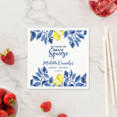 She Found Her Main Squeeze Bridal Shower  スタンダードカクテルナプキン (インサイチュ)