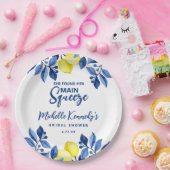 She Found Her Main Squeeze Bridal Shower  ペーパープレート (パーティー)