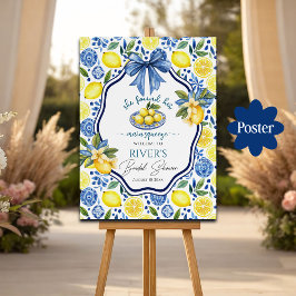 She Found Her Main Squeeze Bridal Shower ポスター