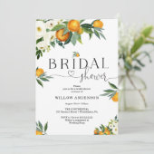 She Found Her Main Squeeze Bridal Shower  招待状 (スタンド正面)