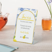 She Found Her Main Squeeze Bridal Shower Favors  台座サイン (インサイチュ)