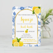 She Found Her Main Squeeze Bridal Shower Invitatio 招待状 (スタンド正面)