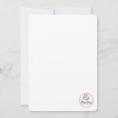 She Found Her Main Squeeze Bridal Shower Invitatio 招待状 (裏面)