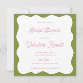 She Found Her Main Squeeze Bridal Shower Invite (裏面)