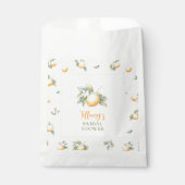 She Found Her Main Squeeze Lemon Bridal Shower フェイバーバッグ (正面)