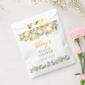 She Found Her Main Squeeze Lemon Bridal Shower フェイバーバッグ (封をした状態)