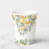 She Found Her Main Squeeze Lemon Bridal Shower 紙コップ (右)