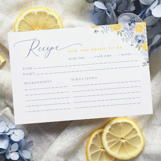 She Found Her Main Squeeze Recipe Card エンクロージャーカード