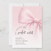 She Found Her Perfect Match Bachelorette Weekend 招待状 (正面)