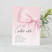 She Found Her Perfect Match Bachelorette Weekend 招待状 (スタンド正面)