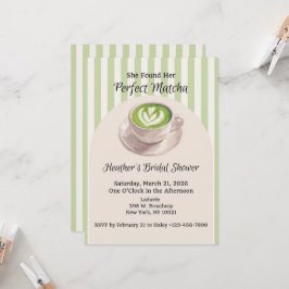 She Found Her Perfect Match Invitation 招待状