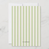 She Found Her Perfect Match Invitation 招待状 (裏面)