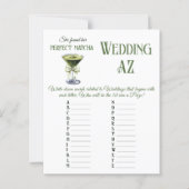 She Found Her Perfect Matcha Bridal Shower Game (正面)