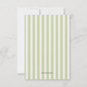 She Found Her Perfect Matcha Response Card 出欠カード (裏面)