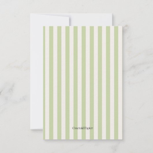 She Found Her Perfect Matcha Response Card 出欠カード (裏面)