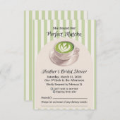 She Found Her Perfect Matcha Response Card 出欠カード (正面/裏面)