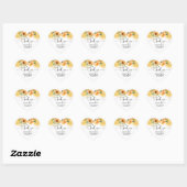 She Found her Squeeze Bridal Shower Envelope Seal ハートシール (シート)