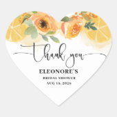 She Found her Squeeze Bridal Shower Envelope Seal ハートシール (正面)