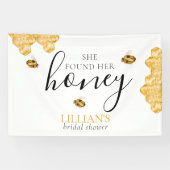 She Founder Her Honey Bee Bridal Shower Banner 横断幕 (横)