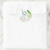 she - green ラウンドシール (バッグ)