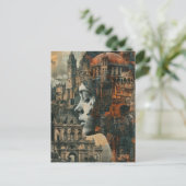 She Has The City on Her Mind Surreal ポストカード (スタンド正面)