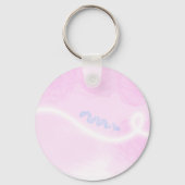 "She" Hebrew Pronoun Trans Colors キーホルダー (裏面)