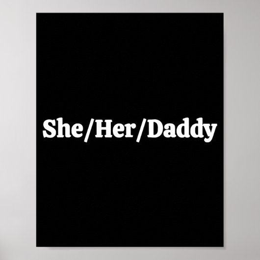 She Her Daddy  ポスター (正面)