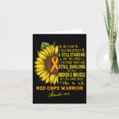 She Is A Rsd Crps Warrior She Is Me  カード (正面)