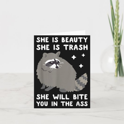 She Is Beauty She Is Trash She Will Bite You In Ra カード (正面)