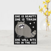 She Is Beauty She Is Trash She Will Bite You In Ra カード (黄色い花)