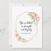 She Is Clothed in Strength and Dignity Birthday (正面)