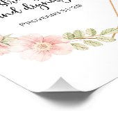 She Is Clothed in Strength and Dignity Floral フォトプリント (角)