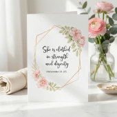 She Is Clothed in Strength & Dignity Encouragement カード