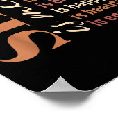 She Is Me Strong Educated Blessed Black History Wo ポスター (角)