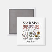 She is Mom | 信仰のマグネット マグネット (正面/裏面)