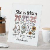 She is Mom | 信仰の台座サイン 台座サイン (インサイチュ)