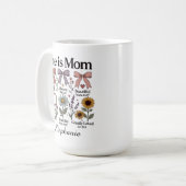 She is Mom | 信仰マグカップ コーヒーマグカップ (正面左)