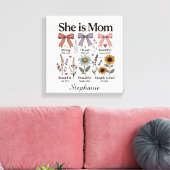 She is Mom | 信仰 キャンバス (インサイチュ (リビング))