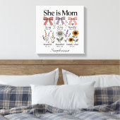She is Mom | 信仰 キャンバス (インサイチュ (寝室))