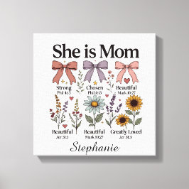 She is Mom | 信仰 キャンバス