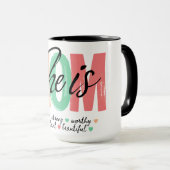 She Is Mom Mug マグカップ (正面右)