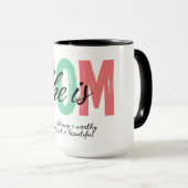 She Is Mom Mug マグカップ (正面右)