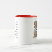 She Is Mom Mug | Floral Leopard Print Mom Gift マグカップ (中央)
