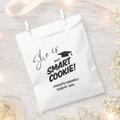 SHE is One Smart Cookie Graduation  フェイバーバッグ (クリップ留めされた状態)