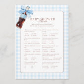 She Is Ready to Pop Blue Trivia Game Card アドバイスカード (正面)