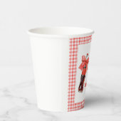 She Is Ready to Pop Red Soda Pop Baby Shower 紙コップ (右)