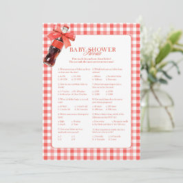 She Is Ready to Pop Red Trivia Game Card アドバイスカード