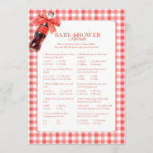 She Is Ready to Pop Red Trivia Game Card アドバイスカード (正面)