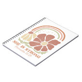 She is strong Bible Verse  ノートブック (左側)