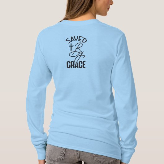 She is Strong" Collection – Proverbs 31:25 Tシャツ (裏面)